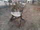 Classical European Cast Iron Table And Chairs Aluminum Patio Furniture