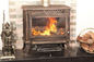 High Efficiency Victorian Cast Iron Fireplace Craft Stove With Chimney