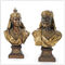 Customized Folk Art Antique Cast Iron Statues / Bronze Garden Statues