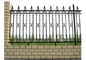 Antique Cast Iron Fence Panels / Pedestrian Safety Barrier Fence For Villa Home