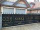 Ornamental Cast Iron Fence Climate Resistance / Outdoor Spearhead Fence