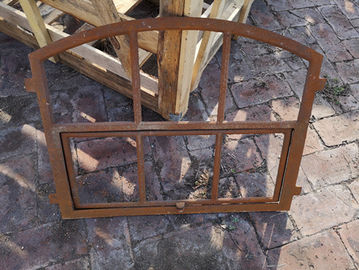 Erosion Resistance Fixed Cast Iron Windows Wrought Iron Or Steel Aterial