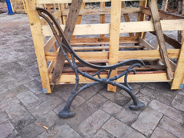 Antique Cast Iron Bench Legs Seat Frame European Art Design Anti - Aging