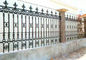 Portland Cast Iron Fence Panels Powder Coated Steel Prefab Metal Fence Panels
