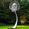 Metal Art Famous Modern Outdoor Garden Stainless Steel 2 M Diameter Wind Sculpture